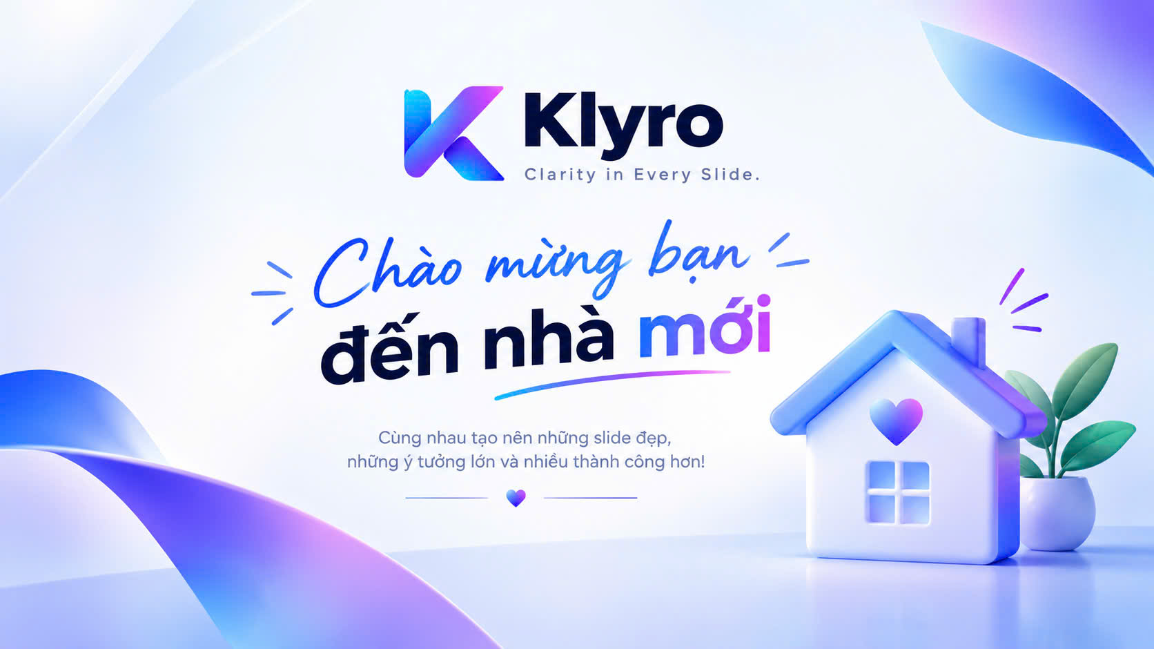 Thông báo ưu đãi từ Klyro